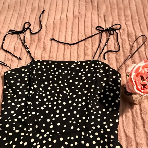 XS POLKA DOT MINI DRESS - Picture 6 of 9